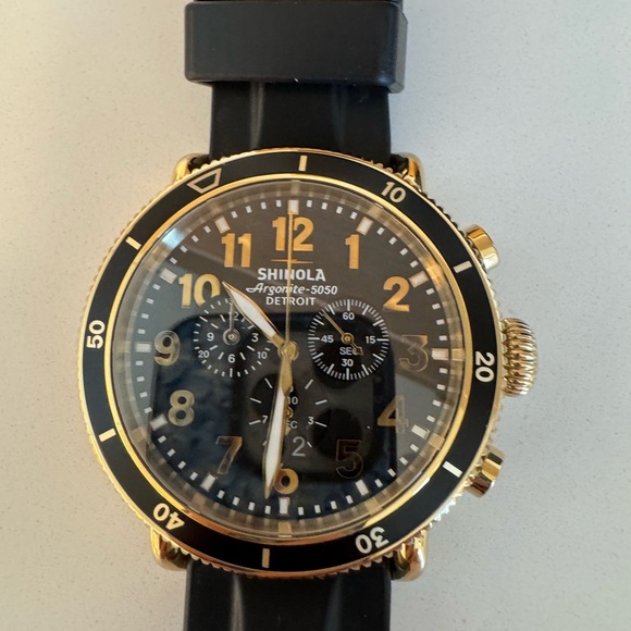 Shinola argonite 5050 Statement in Black and gold - Picture 6 of 10
